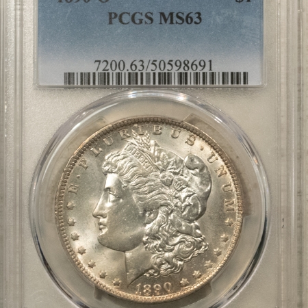 New Store Items 1890-O $1 MORGAN DOLLAR – PCGS MS-63, BLAST WHITE!