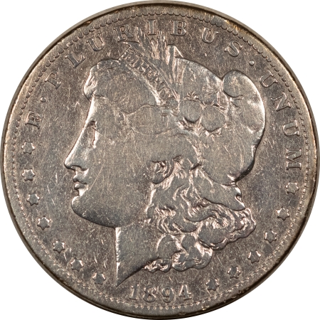 Morgan Dollars 1894-S $1 MORGAN DOLLAR – CIRCULATED, LOW-GRADE!