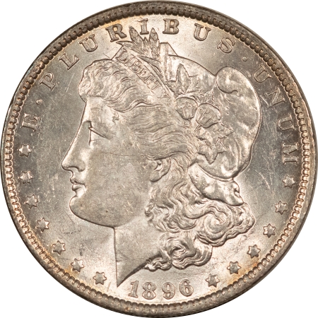 Morgan Dollars 1896 $1 MORGAN DOLLAR – HIGH GRADE, NEARLY UNCIRCULATED, LOOKS CHOICE!