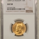 New Certified Coins 1904 AP RUS. GOLD 5 R, KM-Y-62 – NGC MS-66, SUPERB GEM!