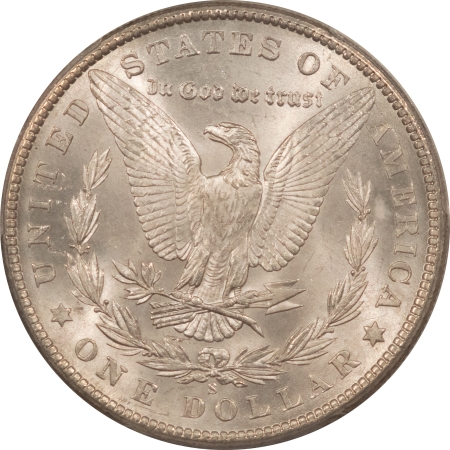 Morgan Dollars 1900-S $1 MORGAN DOLLAR – PCGS MS-65, FRESH ORIGINAL WHITE GEM!