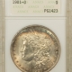 Morgan Dollars 1901-S $1 MORGAN DOLLAR – NGC MS-61, KEY-DATE, FLASHY LUSTROUS!