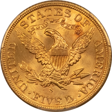 $5 1903-S $5 LIBERTY GOLD HALF EAGLE – PCGS MS-64