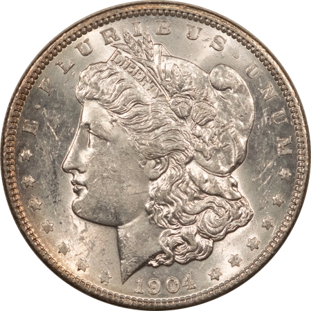 Morgan Dollars 1904 $1 MORGAN DOLLAR – WHITE CHATTERY UNCIRCULATED!