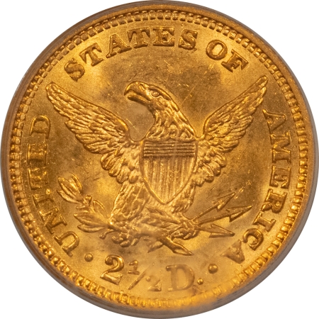 Gold 1907 $2.50 LIBERTY HEAD QUARTER EAGLE – PCGS MS-63 LOOKS GEM! PREMIUM QUALITY!