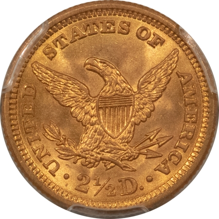 $2.50 1907 $2.50 LIBERTY HEAD QUARTER EAGLE – PCGS MS-63, CAC APPROVED!