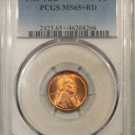 New Store Items 1909 VDB LINCOLN CENT – PCGS MS-65+ RD, FRESH, PREMIUM QUALITY GEM!