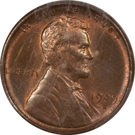 CAC Approved Coins 1909-S VDB LINCOLN CENT – PCGS MS-64 RB, SMOOTH & PREMIUM QUALITY! CAC APPROVED!