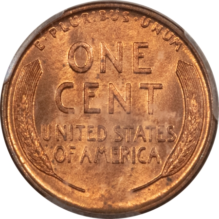 Lincoln Cents (Wheat) 1911-D LINCOLN CENT – PCGS MS-64 RD, FULL RED!