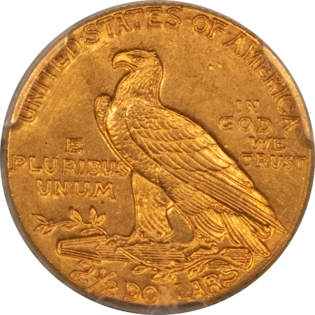 $2.50 1914 $2.50 INDIAN GOLD QUARTER EAGLE – PCGS MS-63, SCARCE SEMI-KEY DATE!