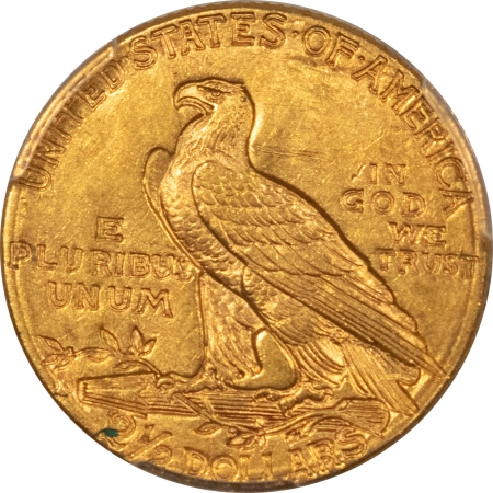 $2.50 1914-D $2.50 INDIAN GOLD QUARTER EAGLE – PCGS AU-58