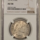 Barber Halves 1913 BARBER HALF DOLLAR – NGC AU-55, KEY-DATE, REALLY SCARCE THIS NICE!