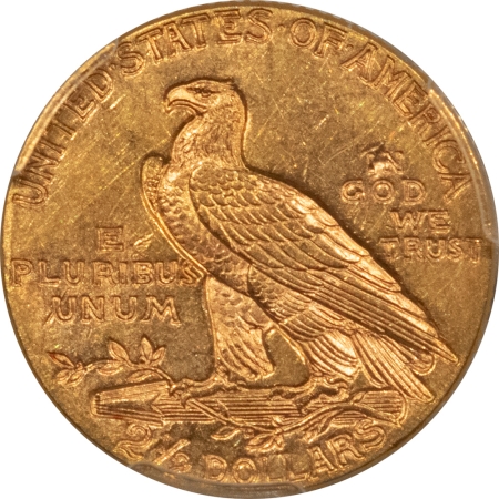 $2.50 1915 $2.50 INDIAN GOLD QUARTER EAGLE – PCGS MS-62