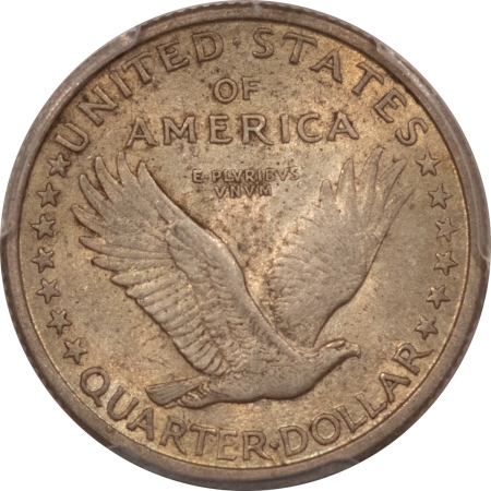 New Certified Coins 1917-D STANDING LIBERTY QUARTER, TYPE 1 – PCGS AU-58 ORIGINAL LUSTER!