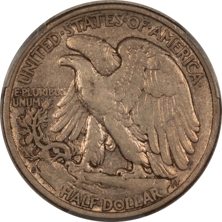 New Certified Coins 1917-S WALKING LIBERTY HALF DOLLAR, REVERSE – PCGS VF-25