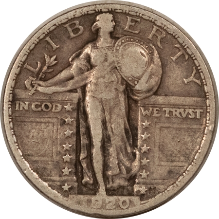 New Store Items 1920 STANDING LIBERTY QUARTER – PLEASING CIRCULATED EXAMPLE!