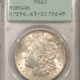 Morgan Dollars 1896 MORGAN DOLLAR PCGS MS-60, DMPL REVERSE!