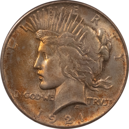 New Certified Coins 1921 $1 PEACE DOLLAR – PCGS MS-64, ORIGINAL AND PREMIUM QUALITY!