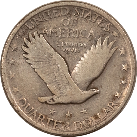 New Store Items 1921 STANDING LIBERTY QUARTER, KEY-DATE – DECENT CIRCULATED, STRONG DETAILS!