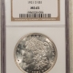 Morgan Dollars 1904-O $1 MORGAN DOLLAR – NGC MS-65 BLAST WHITE GEM!