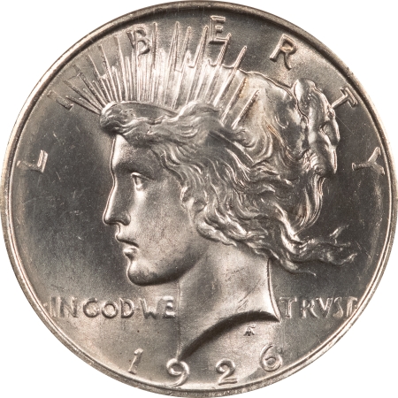 New Certified Coins 1926-D $1 PEACE DOLLAR – NGC MS-64, BLAST WHITE!