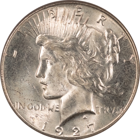 New Certified Coins 1927-S $1 PEACE DOLLAR – PCGS MS-64, FLASHY & LUSTROUS!