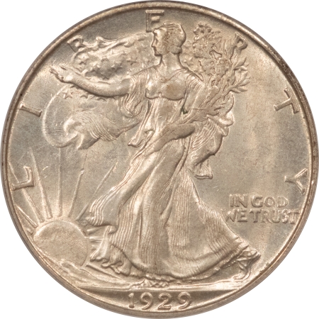 New Certified Coins 1929-S WALKING LIBERTY HALF DOLLAR PCGS AU-58 CAC APPROVED