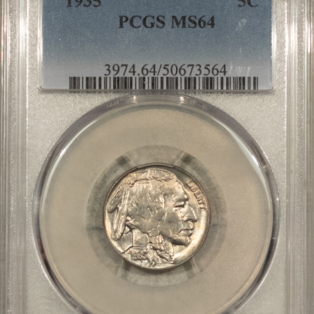 Buffalo Nickels 1935 BUFFALO NICKEL – PCGS MS-64