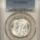 New Certified Coins 1938 WALKING LIBERTY HALF DOLLAR – PCGS MS-66, FRESH & PREMIUM QUALITY!