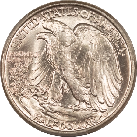 New Certified Coins 1944 WALKING LIBERTY HALF DOLLAR – PCGS MS-64, BLAST WHITE!