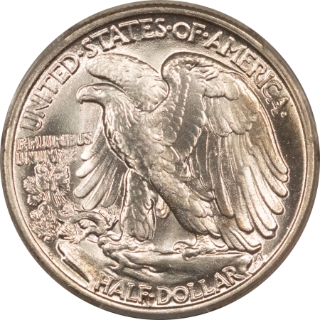 New Certified Coins 1947 WALKING LIBERTY HALF DOLLAR – PCGS MS-64, BLAST WHITE!