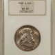 New Certified Coins 1918-S WALKING LIBERTY HALF DOLLAR – NGC AU-58, ORIGINAL AND TONED!