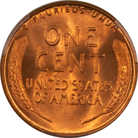 Lincoln Cents (Wheat) 1956 LINCOLN CENT – PCGS MS-66 RD, GEM+!