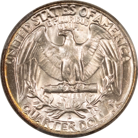 New Certified Coins 1958-D WASHINGTON QUARTER – PCGS MS-66, GORGEOUS COLOR! PREMIUM QUALITY!