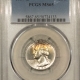 New Certified Coins 1964-D WASHINGTON QUARTER – PCGS MS-65, GORGEOUS! PREMIUM QUALITY GEM!