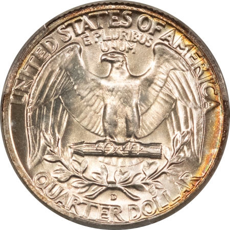 New Certified Coins 1964-D WASHINGTON QUARTER – PCGS MS-65, GORGEOUS! PREMIUM QUALITY GEM!