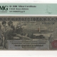 Large Silver Certificates 1899 $1 SILVER CERTIFICATE, FR#236 – PMG 25 VERY FINE!