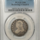 Draped Bust Quarters 1806/5 DRAPED BUST QUARTER, B-1, R2 – PCGS F-12, NICE, ORIGINAL!