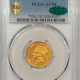 $2.50 1929 $2.50 INDIAN GOLD QUARTER EAGLE – PCGS MS-63, OLD GREEN HOLDER, PQ!