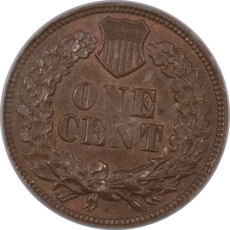 Indian 1869 INDIAN CENT – PCGS MS-62 BN, TOUGH DATE!