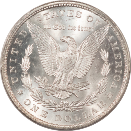 Morgan Dollars 1878 7TF $1 MORGAN DOLLAR, REVERSE OF 1879 – PCGS MS-64, BLAST WHITE & NICE!