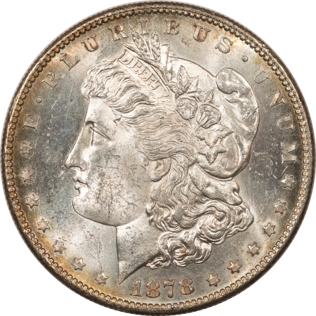 Morgan Dollars 1878-S $1 MORGAN DOLLAR – UNCIRCULATED, FRESH BRILLIANT UNCIRCULATED!