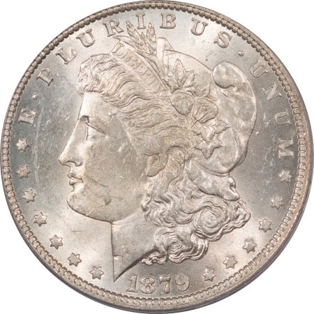 Morgan Dollars 1879-O $1 MORGAN DOLLAR – PCGS MS-62, WHITE & CHOICE!