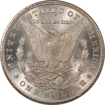 Morgan Dollars 1881-CC $1 MORGAN DOLLAR – PCGS MS-65, BLAST WHITE, CARSON CITY (GSA ON HOLDER)