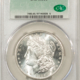 Dollars 1879-S MORGAN DOLLAR, CACG MS-63, BLAST-WHITE & PQ! CAC APPROVED