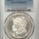 Morgan Dollars 1881 $1 MORGAN DOLLAR – PCGS MS-64, WHITE! (MINOR CHIPS ON HOLDER)