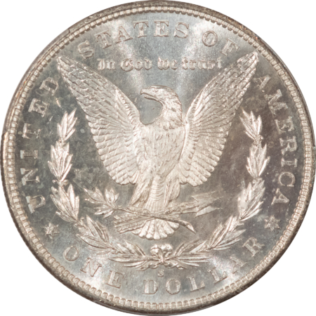 Morgan Dollars 1881-S $1 MORGAN DOLLAR – PCGS MS-63 PL, PROOFLIKE!