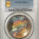 New Certified Coins 1915-S PAN-PAC COMMEMORATIVE HALF DOLLAR – NGC MS-65, FATTY! PQ, PRETTY TONING!