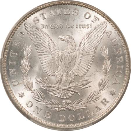 Dollars 1882 MORGAN DOLLAR, CACG MS-62, BLAST-WHITE & PQ! CAC!