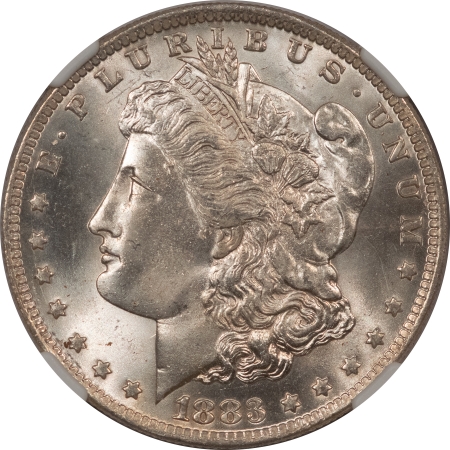 CAC Approved Coins 1883-O $1 MORGAN DOLLAR – NGC MS-66+, LOOKS 67! PREMIUM QUALITY & CAC APPROVED!